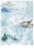Papeles para scrapbooking en sets - animales de invierno.*Бумаги для скрапбукинга в наборах - зимние животные